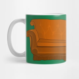 Orange Couch Mug